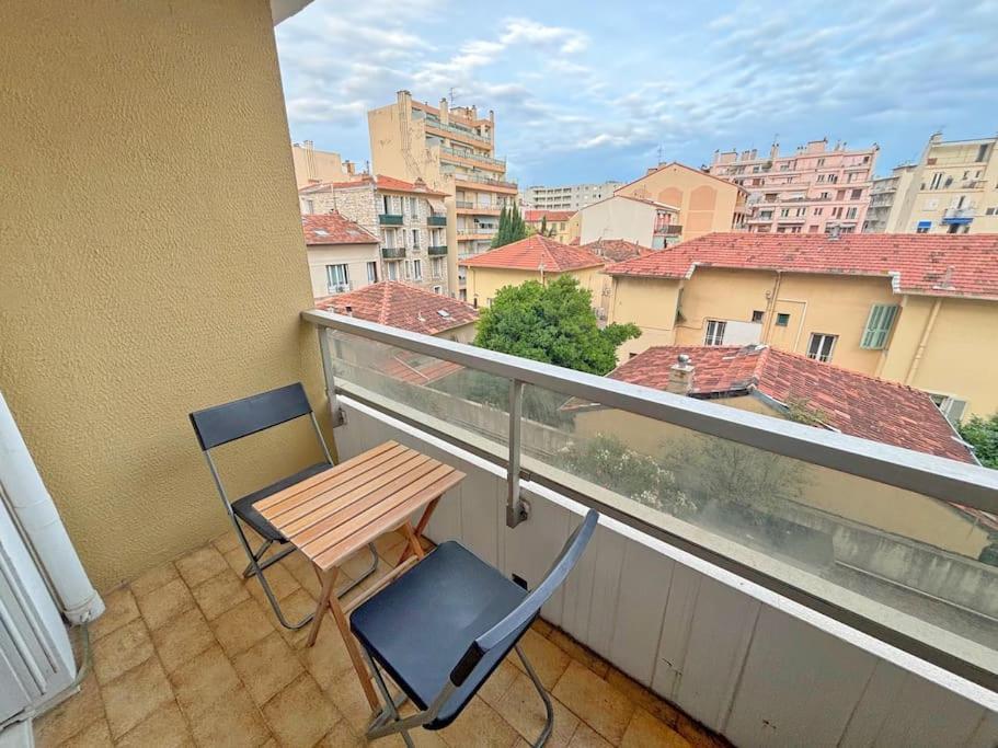 Appartement 2P Terrasse - Clim Nice Exterior foto
