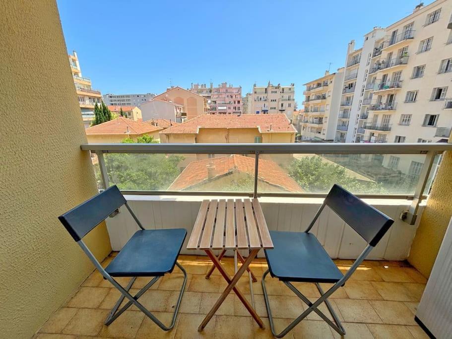 Appartement 2P Terrasse - Clim Nice Exterior foto